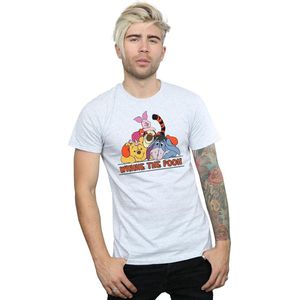 Disney Heren Winnie De Poeh Groep T-Shirt