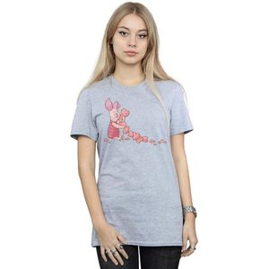 Disney Dames Dames Winnie The Pooh Knorretje Hartenketting Katoenen Vriendje T-shirt