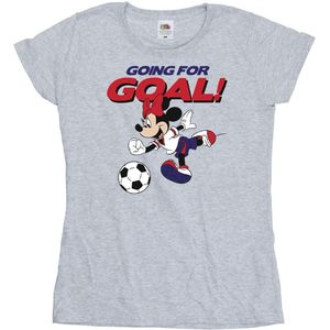 Li-cense Disney dames minnie mouse gaan voor doel katoenen t-shirt