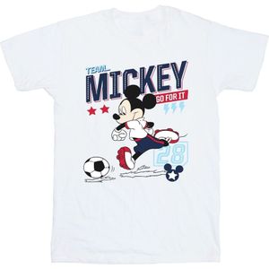 Li-cense Disney heren mickey mouse team mickey voetbal t-shirt