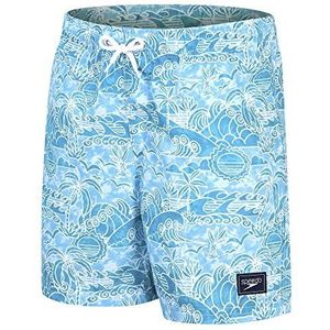 Speedo Print 38,1 cm zwemshorts voor jongens