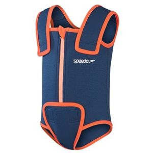 Speedo Unisex leren zwemmen essentiële babywrap, harmonie blauw/koraal, 12-18 M, Harmonie Blauw/Koraal, 18 Maanden