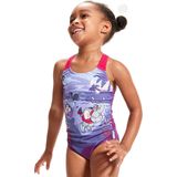 Speedo - Learn To Swim - Badpak - Paars - 6-9 Maanden - Meisje