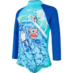 Speedo - Frill Digital - Badpak - Fleurige Print - Endurance10 Stof