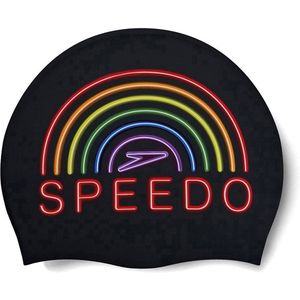 Speedo Plain Silicone Pride Badmuts Unisex