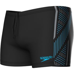 Speedo Tech Panel Aquashort Zwart/Grijs Heren Sportzwembroek - Maat 5