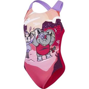 Speedo - Learn To Swim Printed Crossback - Badpak - Roze