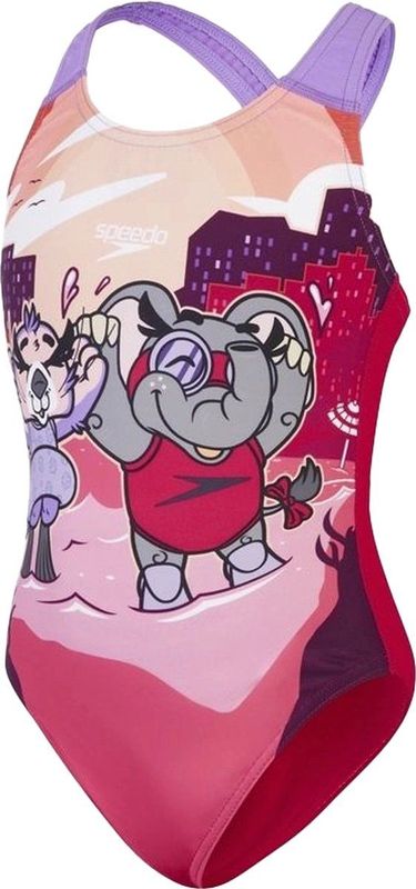 Speedo Learn To Swim Printed Crossback Zwemkleding