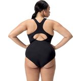 Speedo - Placement Medalist (+) - Sportbadpak - Marine/Blauw - Medium Ondersteuning, 100% Chloorbestendig