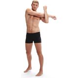Speedo Hyperboom Placement Aquashort voor heren | Zwemtraining | Fitness | Chloorbestendig, Zwart/USA Charcoal, 28