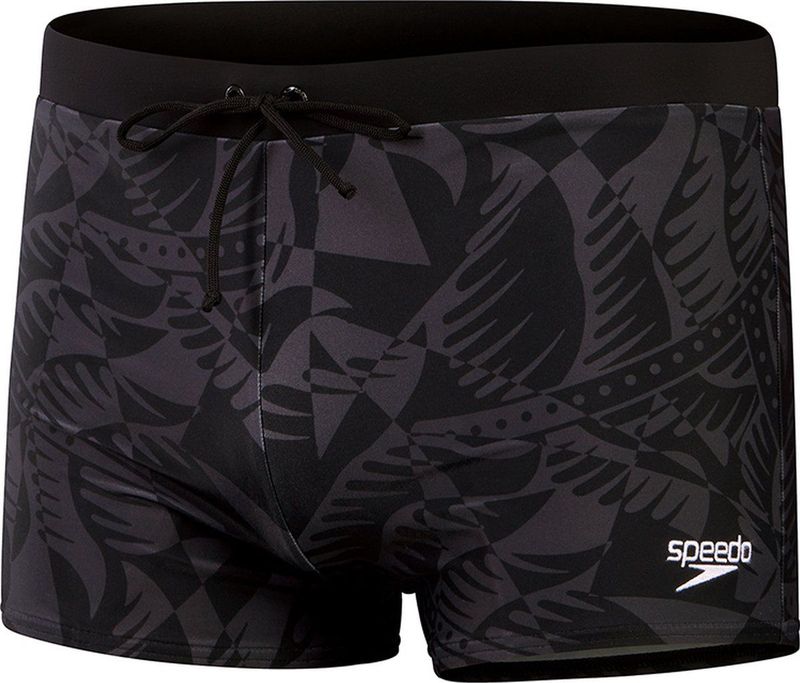 Speedo - Valmilton - Zwempak - Zwart - Grijs