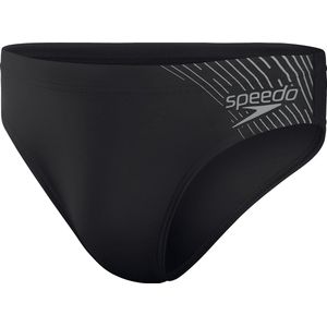 Speedo - Eco Medley Logo - Zwembroek - Zwart Grijs - Gerecycled Materiaal