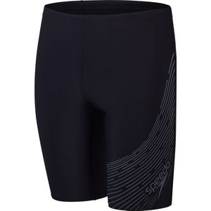 Speedo - Eco Medley Logo - Zwemboxer - Zwart - Sneldrogend, Stretchy, 100% Gerecycled Nylon