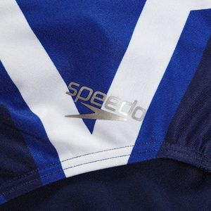 Speedo - Placement Digital Vback - Badpak - Cerulean Blue, True Cobalt, Watermelon, White