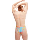 Speedo - Allover Digital Vback Swimsuit - Veelkleurig - Endurance+ Materiaal