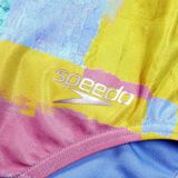 Speedo - Allover Digital Vback Swimsuit - Veelkleurig - Endurance+ Materiaal
