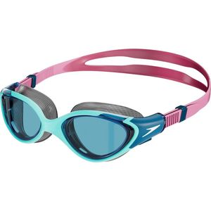 Speedo Biofuse 2.0 Zwembril voor dames, blauw/roze, één maat