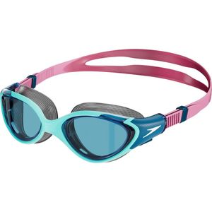 Speedo Biofuse 2.0 zwembril voor dames, blauw/roze, eenheidsmaat