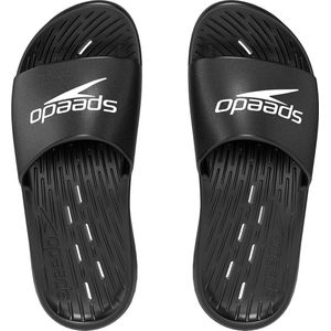 Speedo Slides | Pool Sliders | Quick Dry herensandalen, zwart.