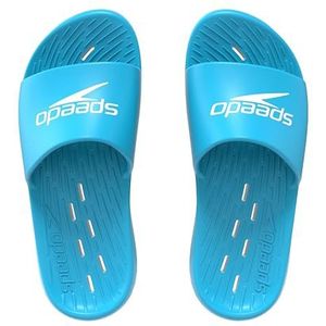 Speedo Unisex kinderglijbanen | Zwembad Sliders Footwear, Blauw, 11 UK