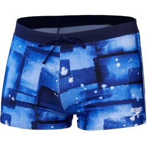 SPEEDO - eco valmilton check aqsh blu/nav - Zwemslip middel heren - Blauw-Multicolour