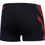 Speedo ECO+ Tech Panel Zwemboxer Heren - Zwart - Rood