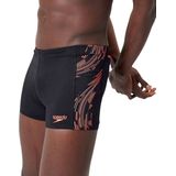 Speedo ECO+ Tech Panel Zwemboxer Heren - Zwart - Rood