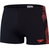 Speedo ECO+ Tech Panel Zwemboxer Heren - Zwart - Rood
