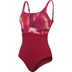 Speedo - Contoureclipse - Badpak - Dames - Figuurvormend - Een Stuk - Zwart