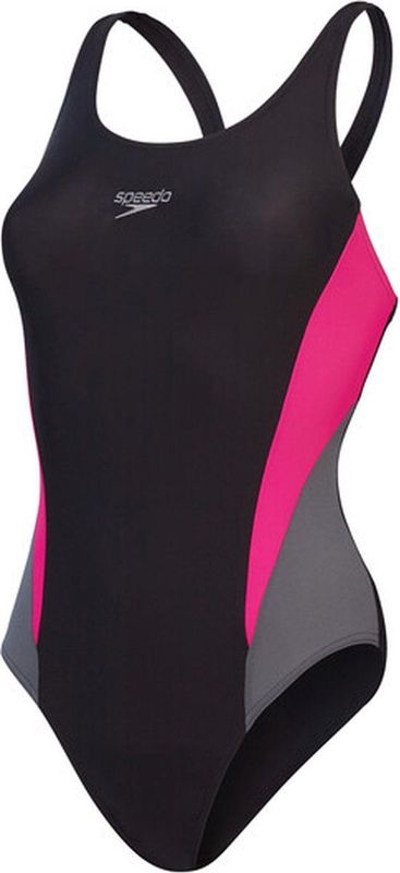 Speedo - EnduraFlex - Sportbadpak - Zwart - Muscleback