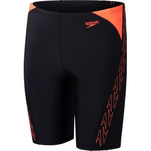 Speedo - Eco H-Boom Logo Splice Jam - Zwart-Multicolour - Zwemshorts
