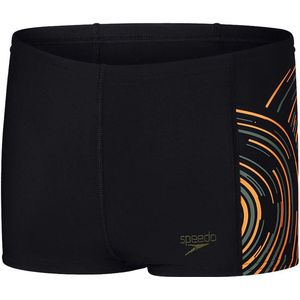 Speedo - Plastisol Placement - Zwemboxer - Zwart - Chloorbestendig