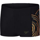 Speedo - Plastisol Placement - Zwemboxer - Zwart - Chloorbestendig