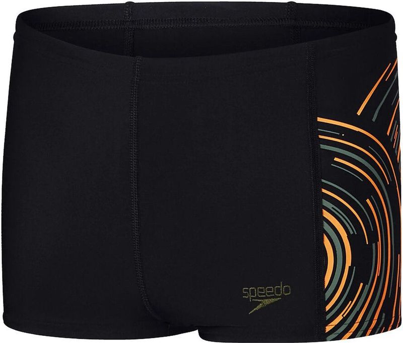 Speedo - Plastisol Placement - Zwemboxer - Zwart - Chloorbestendig