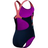 Speedo - Eco+ Digi Placement Splashback - Badpak - Blauw - Gerecycled Polyester