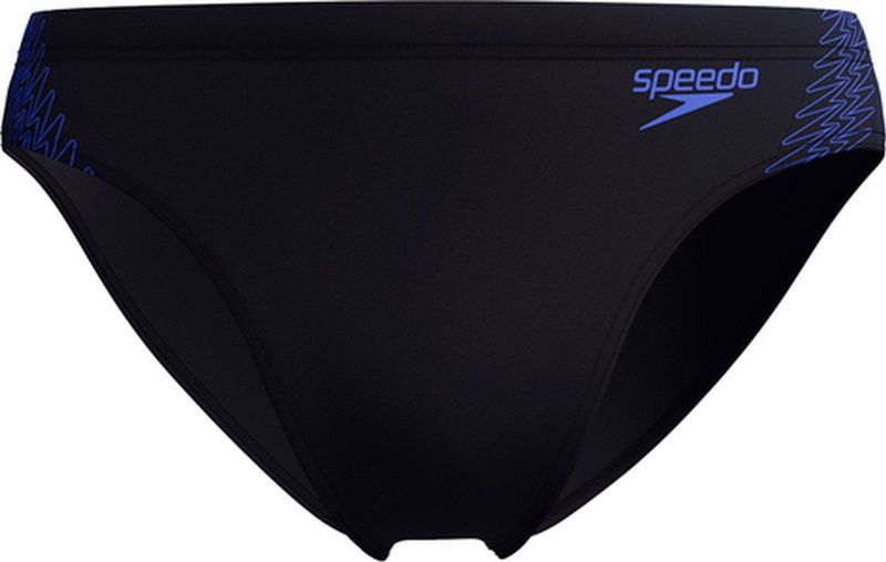 Speedo Hyperboom Splice Brief - Sportzwembroek - Zwart/Blauw