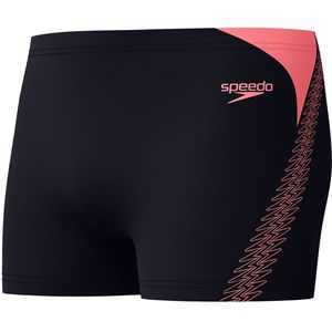 Speedo - Eco Hyperbloom Splice - Zwembroek - Zwart Oranje - Polyester
