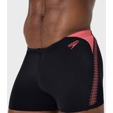 Speedo - Eco Hyperbloom Splice - Zwembroek - Zwart Oranje - Polyester