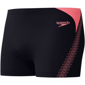 Speedo - Eco Hyperbloom Splice - Zwembroek - Zwart Oranje - Polyester