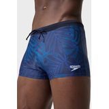 Speedo - Valmiton AQSH - Zwemboxer - Zwart Blauw - Eco Enduraflex Stof