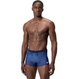 Speedo - Valmiton AQSH - Zwemboxer - Zwart Blauw - Eco Enduraflex Stof