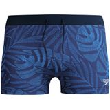 Speedo - Valmiton AQSH - Zwemboxer - Zwart Blauw - Eco Enduraflex Stof