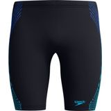 Speedo - Eco+ Tech Panel Jammer - Zwembroek - Zwart Blauw - Gerecycled Polyester
