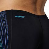 Speedo - Men Eco+ Tech Panel Aquashort - Zwart Blauw - Duurzaam Materiaal