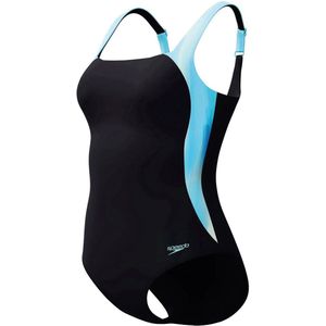 SPEEDO - Muscleback Badpak - Zwart - Materiaal
