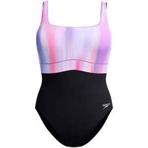 Speedo - Contour Eclipse - Badpak - Zwart - Sculptuurstof