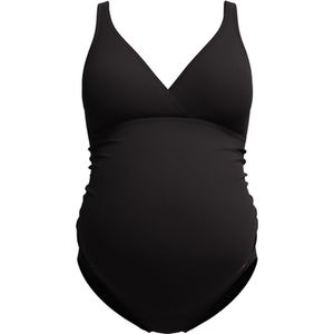 Speedo V Neck Maternity U Back Dames Sportbadpak - Zwart