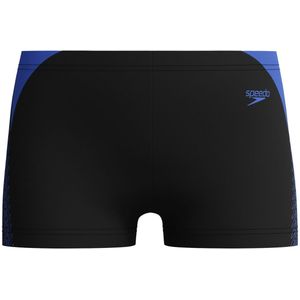 Speedo - Hyperboom Logo Splice - Zwembroek - Zwart - 80% Polyamide, 20% Elastaan