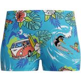 Speedo Learn To Swim Digital Allover Zwemboxer Blauw 24 Months Jongens