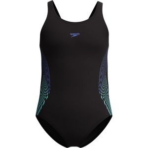 Speedo EnduraFlex sportbadpak Muscleback zwart/blauw